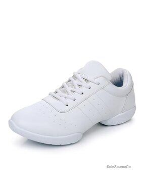 Women's Breathable Ballet & Dance Athletic Sneakers, Flexible Split Sole,